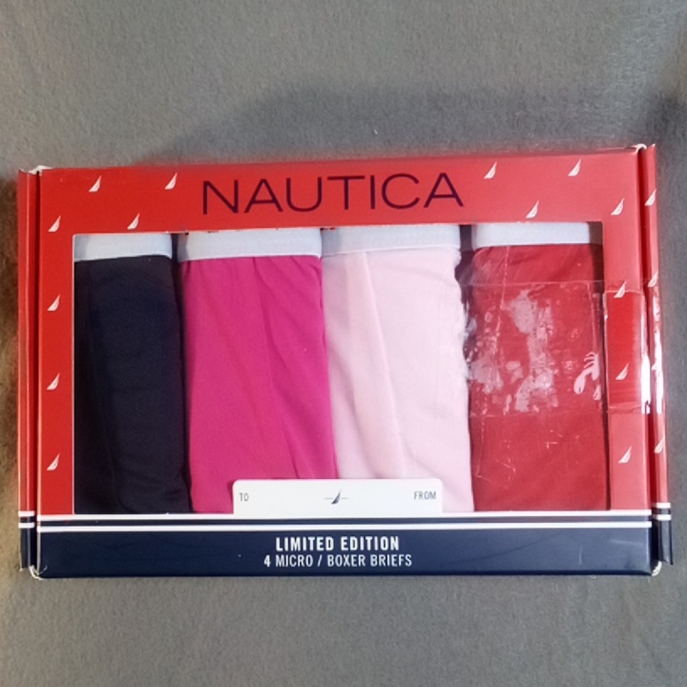 Nautica limited edition 4(four) micro boxer briefs